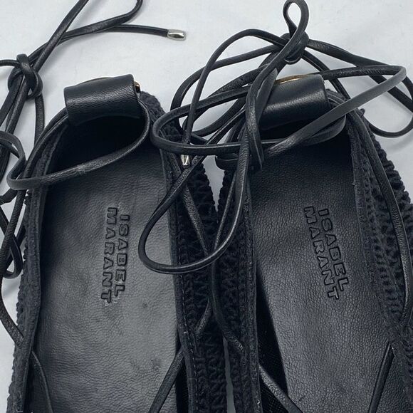 Isabel Marant Belna open-knit ballet flats size 39 - Picture 10 of 13